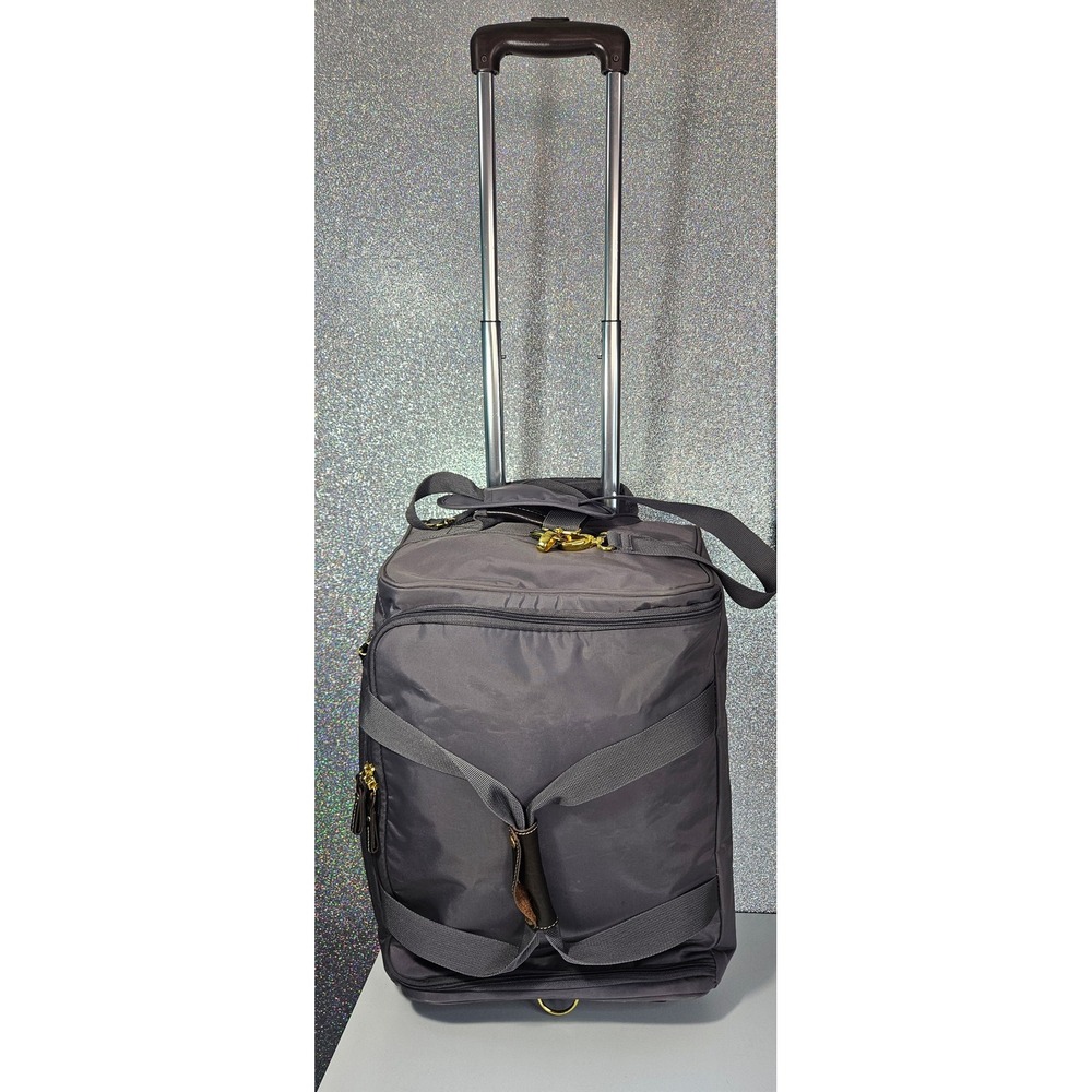 BRIC'S Milano X-Bag X-Travel Carry-On Softside Luggage Rolling Duffle Duffel - Picture 4 of 7